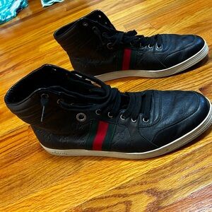 Men’s Gucci high top sneakers for sale.